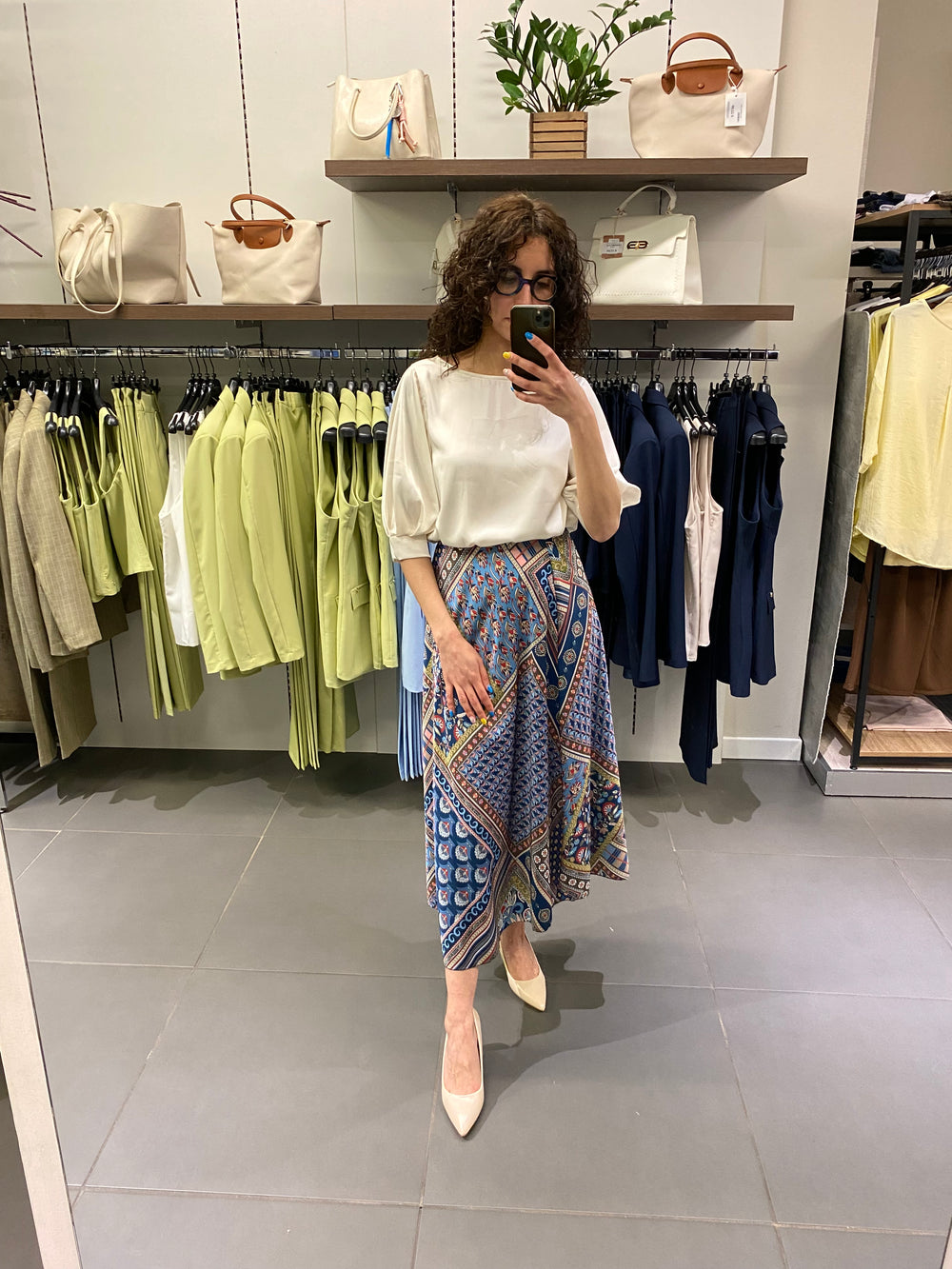Casacca LUISA satin avorio