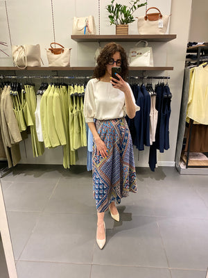 Casacca LUISA satin avorio