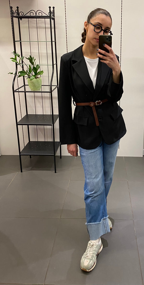 BLAZER CON CINTURINO
