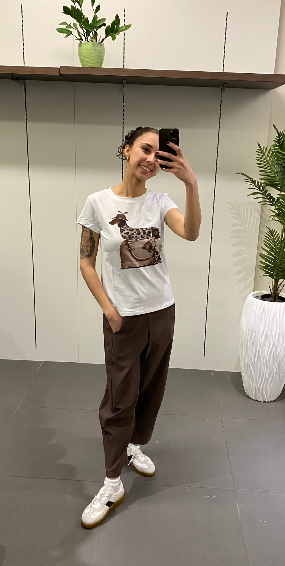 T SHIRT BASSOTTO MORO