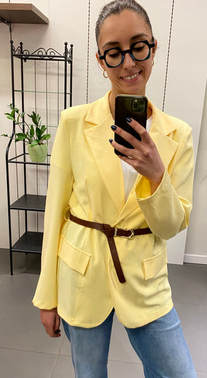 BLAZER CON CINTURINO