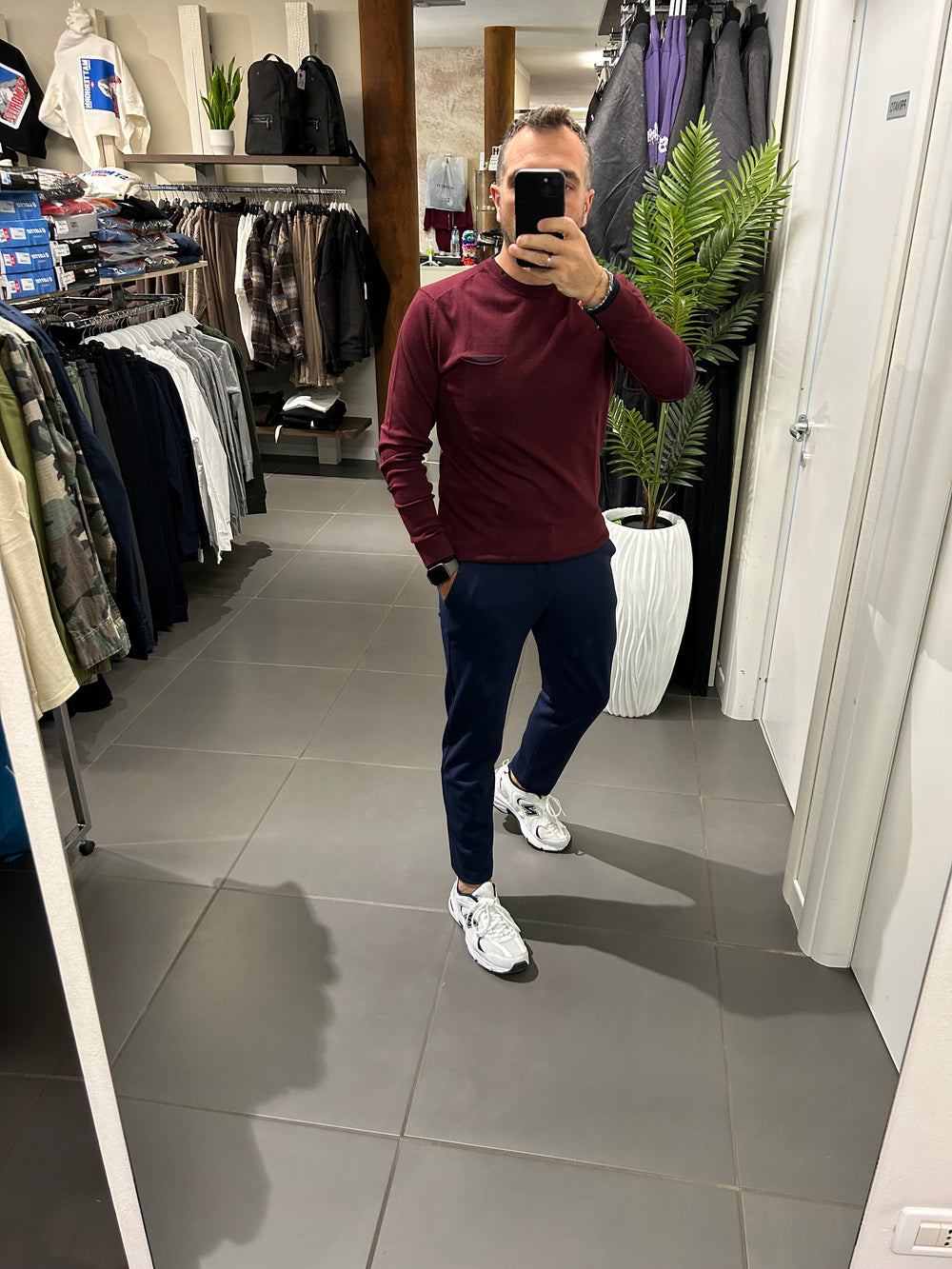 Pantalone OPERATO 7X8 blu