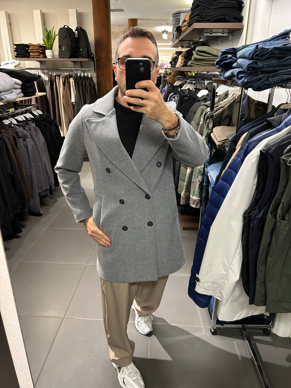 Cappotto GRIGIO