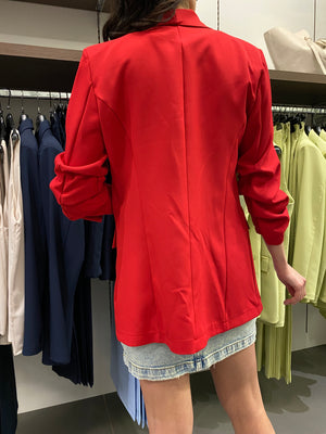 Blazer ARRICCIATO rosso