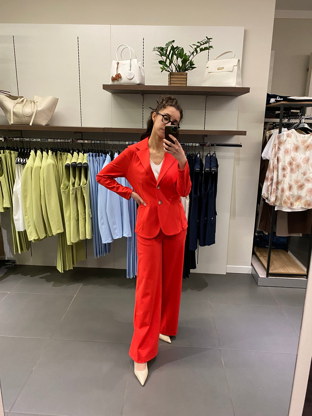 BLAZER  PUNTO MILANO BIGHET rosso