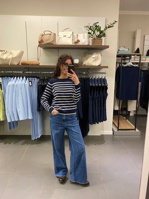 Maglioncino RIGA SOTTILE blu