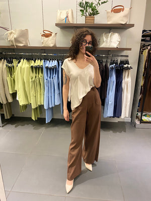 T-shirt SATIN beige