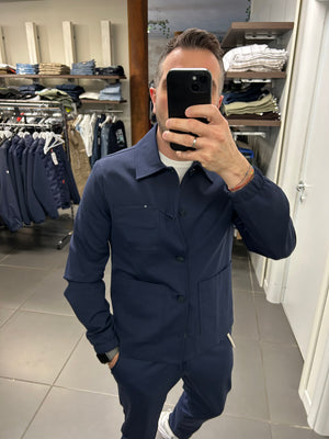 Giacca/Camicia PUNTO MILANO blu