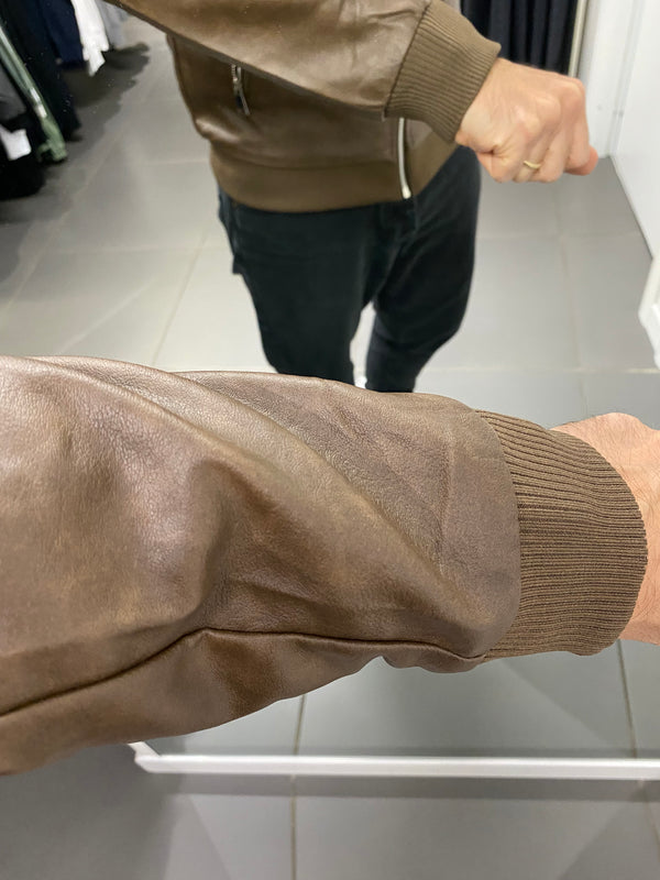 Giacca bomber ECOPELLE