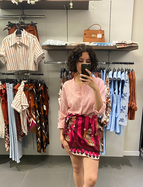 Camicia SEYCHELLES rosa
