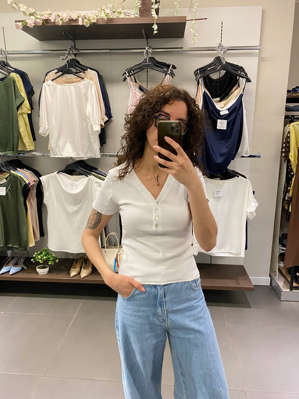 T-shirt GRANADA bianco