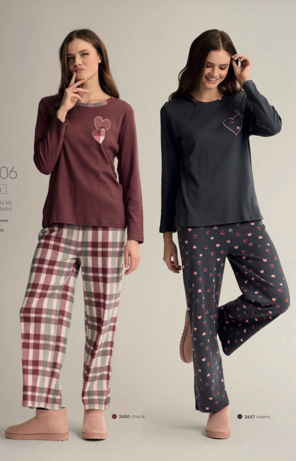 Pigiama LOVECHECK art. LVC65.4606