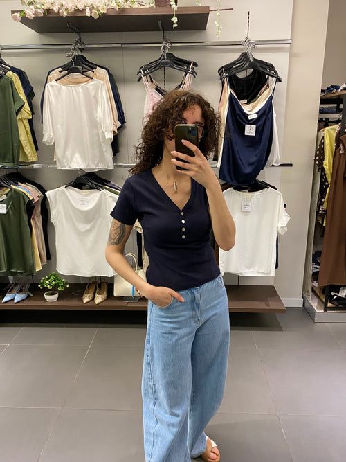 T-shirt GRANADA blu
