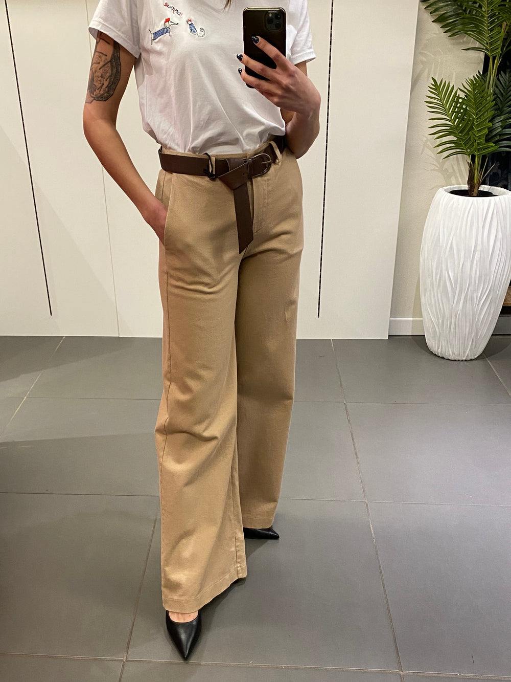 PANTALONE PALAZZO BIGHET