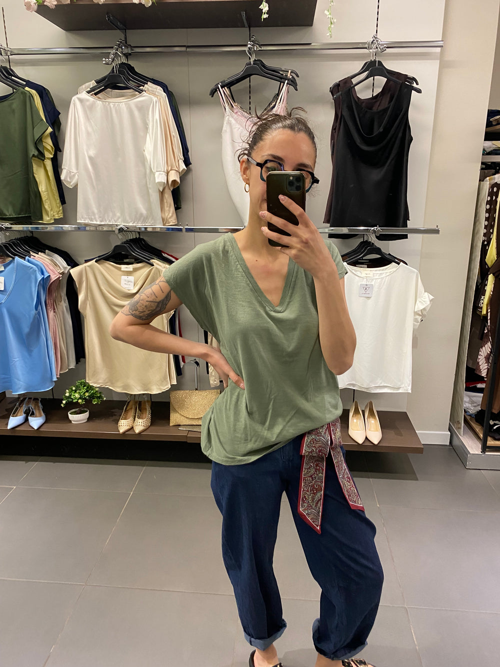 T-shirt MALIBÙ verde