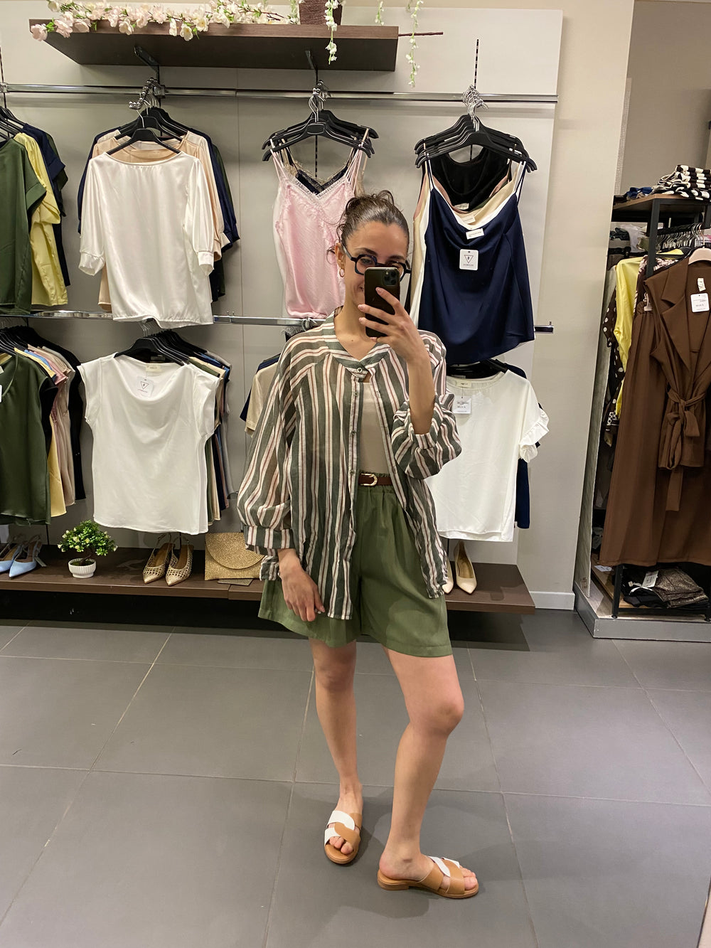 Camicia CRETA verdone