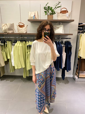 Casacca LUISA satin avorio