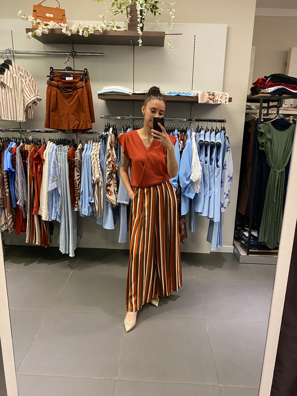 Pantalone MESSINA zucca