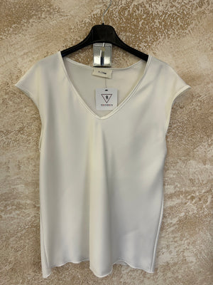 T-shirt SATIN bianco