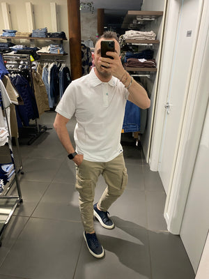 Polo KHALIFA bianco