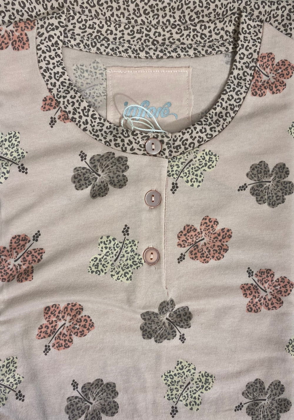 Pigiama lungo INFIORE IBISCUS