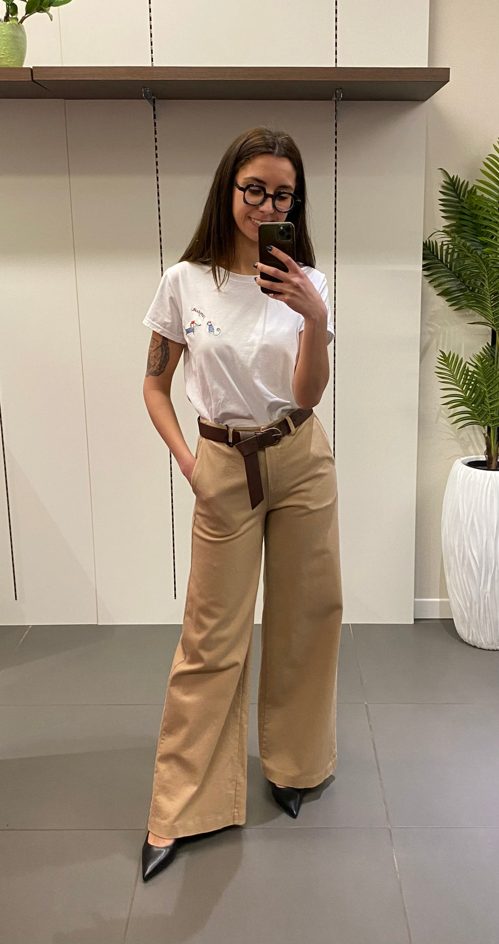 PANTALONE PALAZZO BIGHET