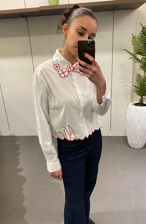 CAMICIA CON FIORI