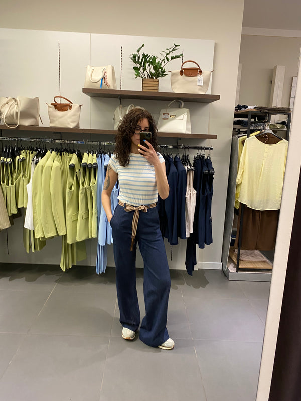 T-shirt TOLOSA azzurro