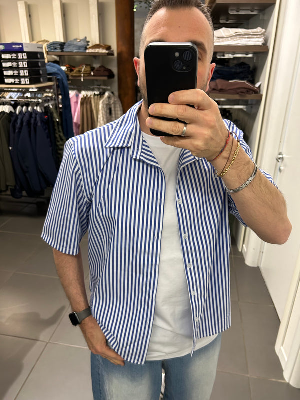 Camicia SANTOS blu