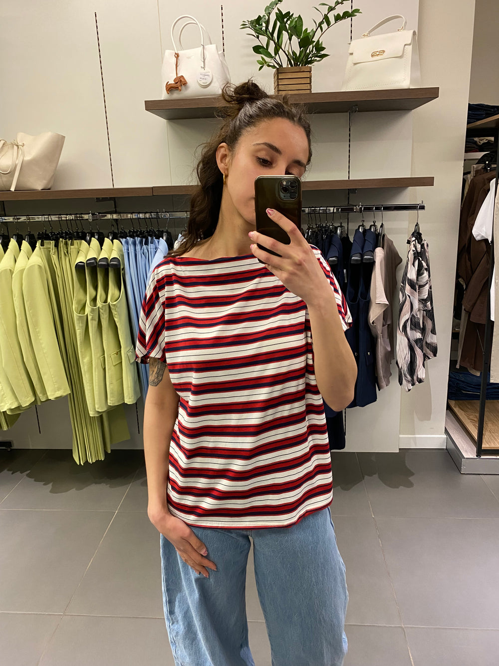 T-shirt MARINA rosso