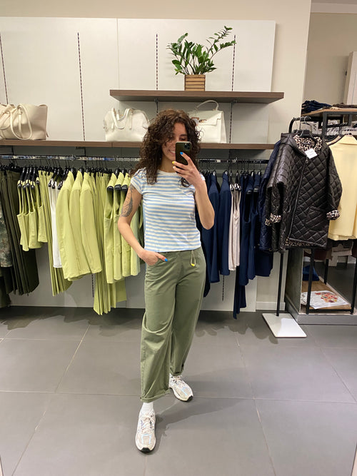 Pantalone Balloon Bighet verde