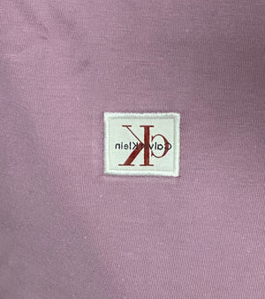 T-Shirt CK in cotone rosa