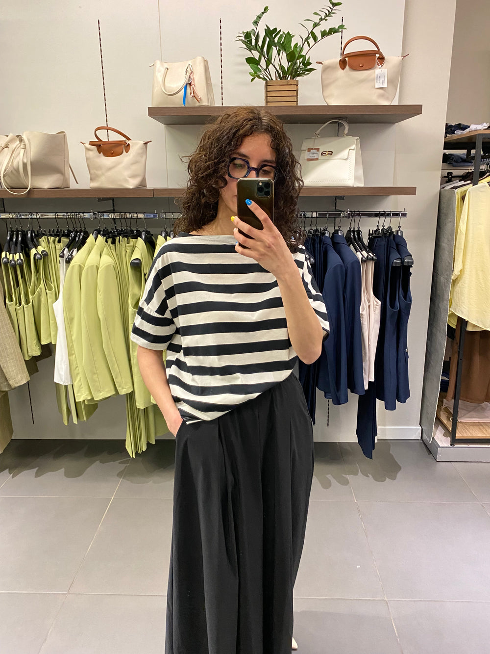 T-shirt AMSTERDAM nero