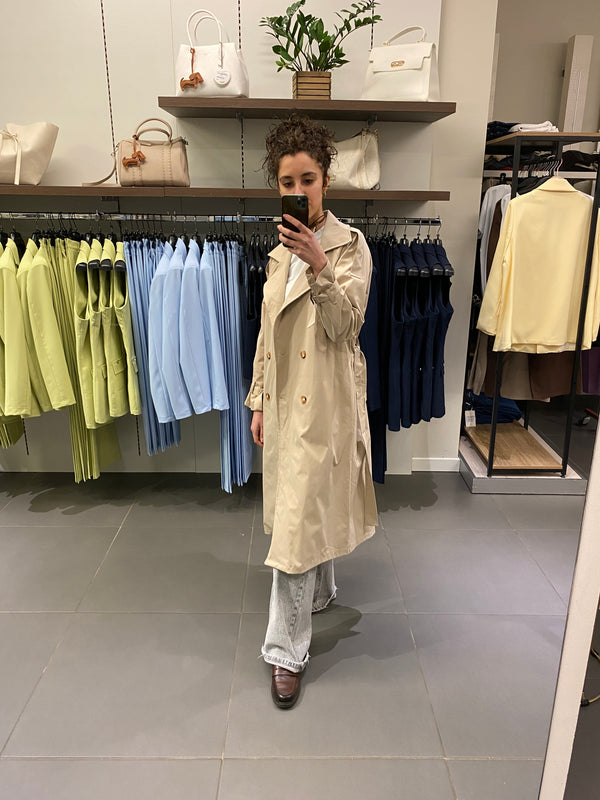 Trench LUNGO beige