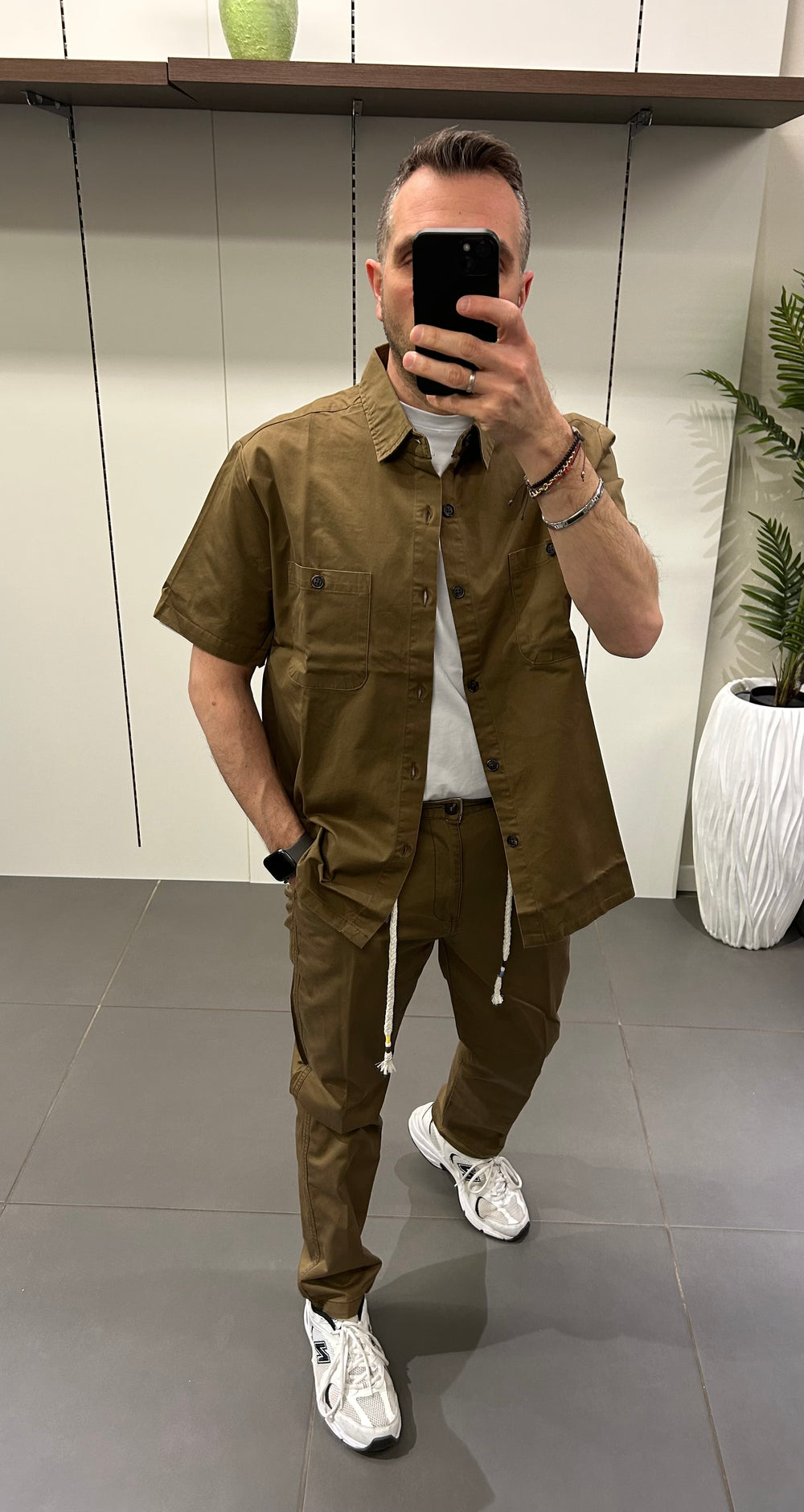 Camicia manica corta