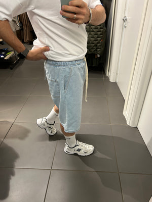Bermuda LAUTARO denim chiaro