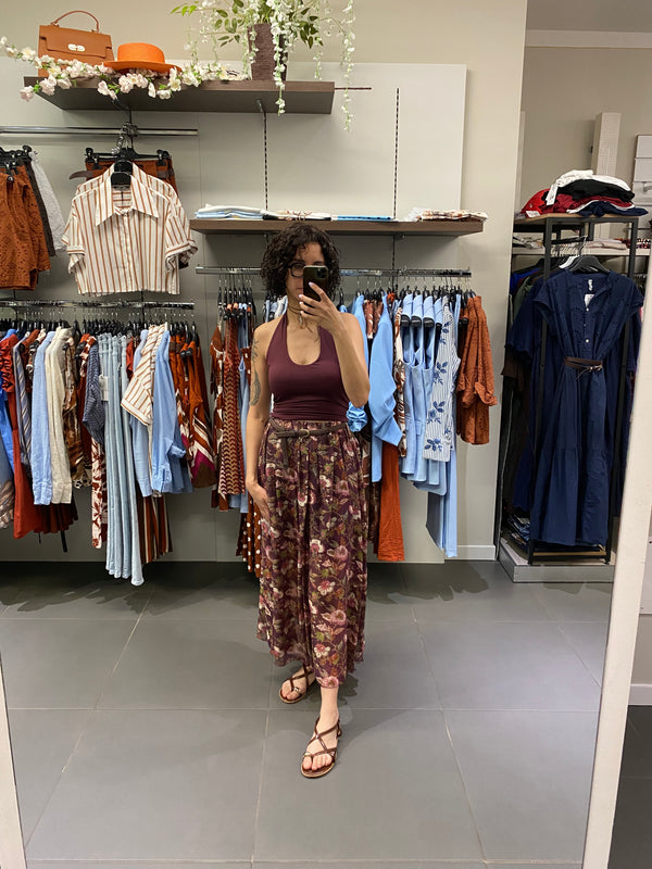 Top HALTER amarena