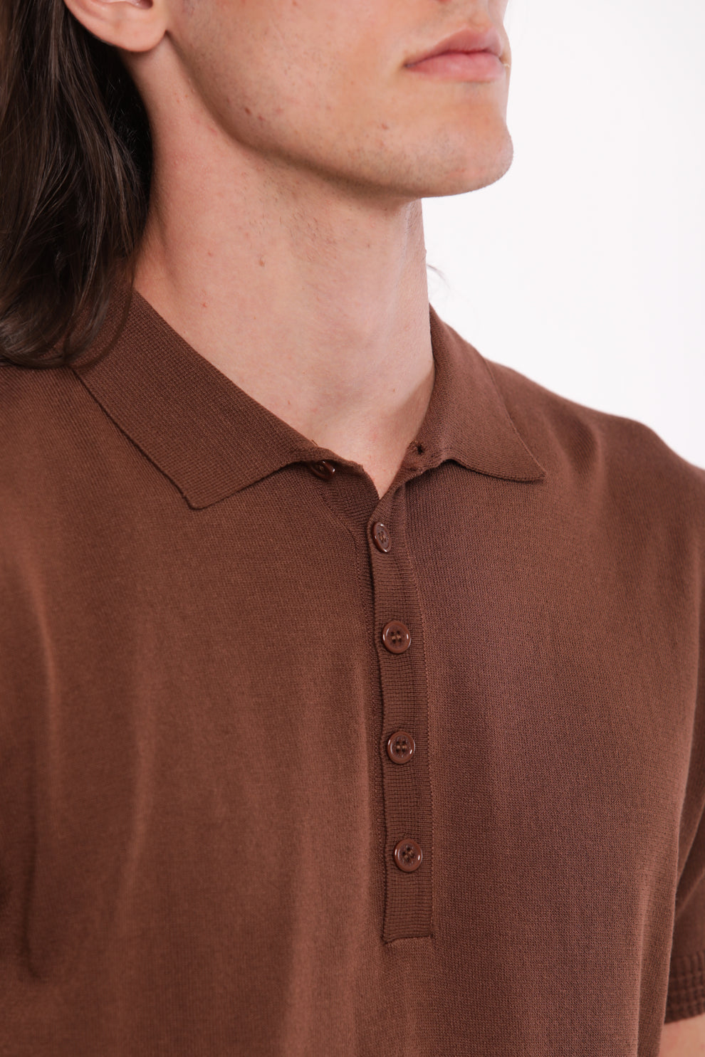 Polo in MAGLIA BASIC moro