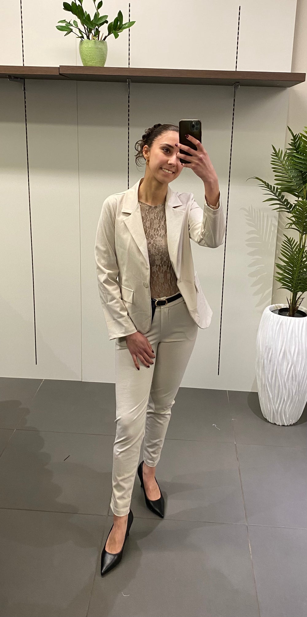 PANTALONE STRETTO PUNTO MILANO