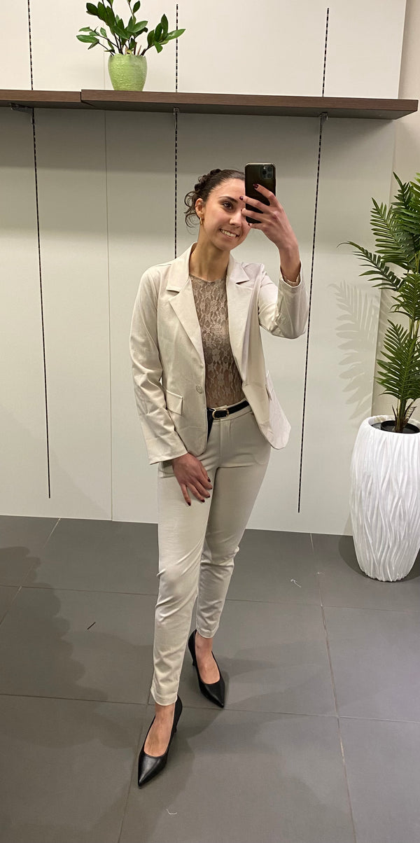 PANTALONE STRETTO PUNTO MILANO