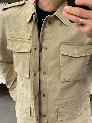 giacca SAHARIANA beige