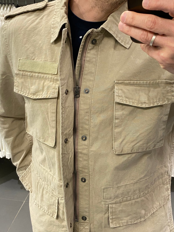 giacca SAHARIANA beige