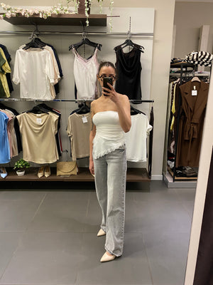 Top TIRANA bianco