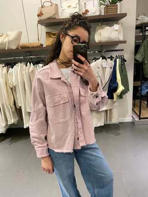 Giacca/Camicia cotone PEONIA rosa