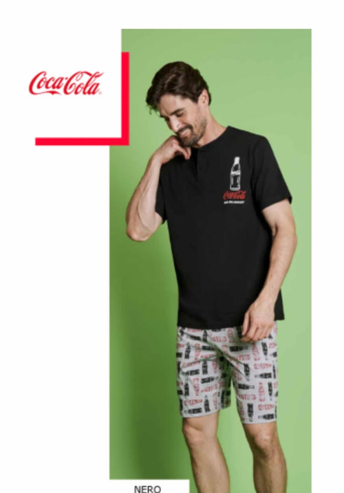 Pigiama COCA-COLA nero