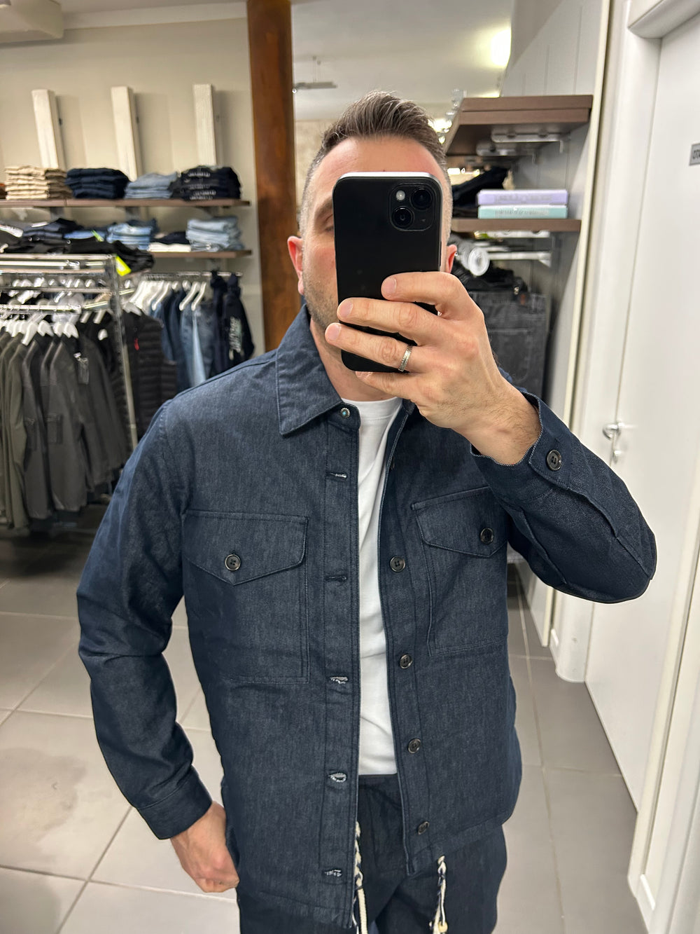 Giacca/Camicia RIALTO in jeans