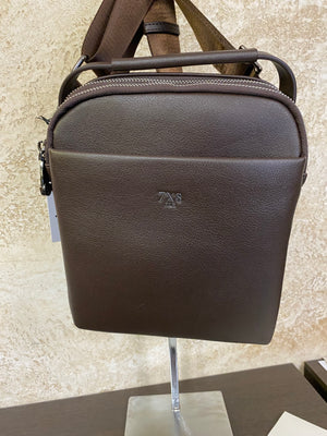 BORSELLO in pelle marrone