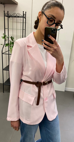 BLAZER CON CINTURINO