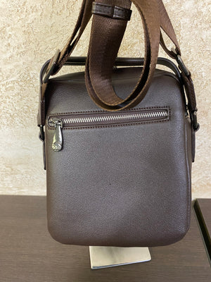 BORSELLO in pelle marrone