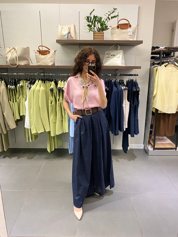 Panta-gonna CANNES blu